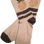 Hemp Pineapple Socks,Large