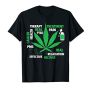 CBD Oil Shirt Cannabinoid Hemp Heals Therapy Quote Fun Gift  T-Shirt