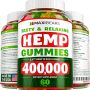 MAXIBEARS Hemp Gummies 400,000 - Promotes Relaxation & Healthy Sleep - Stress, Insomnia & Anxiety Relief - Made in USA - Tasty Herbal Gummies - Premium Extract - Mood & Immune Support