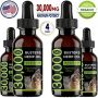 K2xLabs |30,000 MG 4-Pack| Busters Organic Hemp Oil for Dogs & Cats - Max Potency - Made in USA - Omega Rich 3, 6 & 9 - Hip & Joint Health, Natural Relief for Pain, Separation Anxiety
