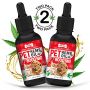 Hemp Oil Dogs Cats - 40 000 MG - Anxiety, Pain, Stress, Arthritis, Seizures Relief - Better Sleep - Grown & Made in USA - Omega 3, 6, 9 & Vitamin E