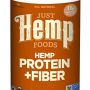 Just Hemp Foods Hemp Protein Powder Plus Fiber, Non-GMO Verified with 11g of Protein & 11g of Fiber per Serving, 16 oz - Packaging May Vary