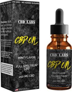 CBD Labs Oil – 1 Bottle 250mg Made in USA 1 fl. oz