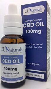 Hemp Oil 100 mg Pain Relief Anxiety Sleep Mood Stress Support – with COA (Certificate of Analysis) – Made and Lab Certified in The USA. Best Pure Real Hemp Oil – Zero THC