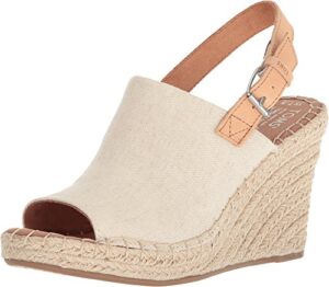 Toms Monica Natural Hemp/Leather 5.5