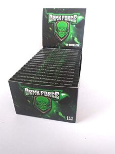 Dank Force Hemp Fiber Rolling Paper All Natural 50 Booklet Pack