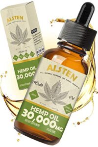 Hemp Oil for Pain Rlief, Stress, Anxiety and Sleep – 30000MG Hemp Oil Drops