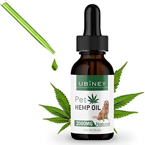 Hemp Oil for Dogs Cats Pain Relief 100 Organic Natural Pet Hemp Oil
