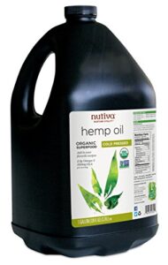 Nutiva Organic Hemp Oil, 128-Ounce