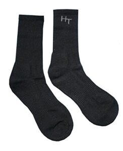 Black Hemptopia Hemp Socks – Size: Large / Extra Large
