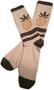 Hemp Pineapple Socks,Large