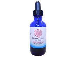 Nirvana Hemp Pina Colada 500mg Extract Blended Perfectly in Organic Hemp Oil – 2oz (Pina Colada Flavor)