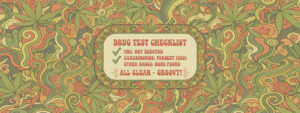 will CBD make you fail a drug test — test results with botanical border